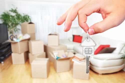 Professional packing services in Westhampstead for a home move