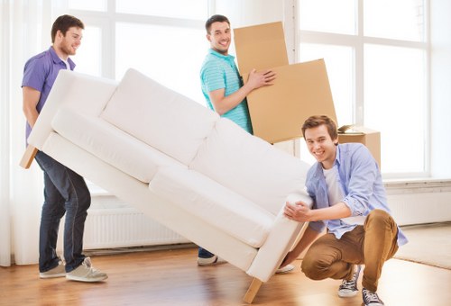 Secure packing materials used for Westhampstead moving services