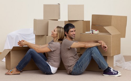 Careful fragile item packing by experts in Westhampstead