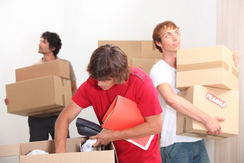 Furniture stored safely during home renovation in Westhampstead