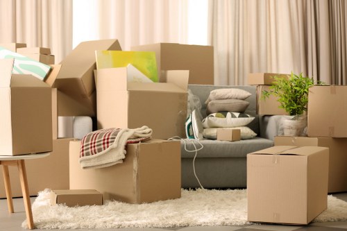 Professional business storage units in a Westhampstead workspace