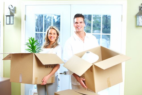Organised workplace storage solutions for a Westhampstead office