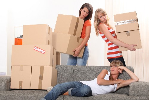 Packing and loading services for house removals in West Hampstead